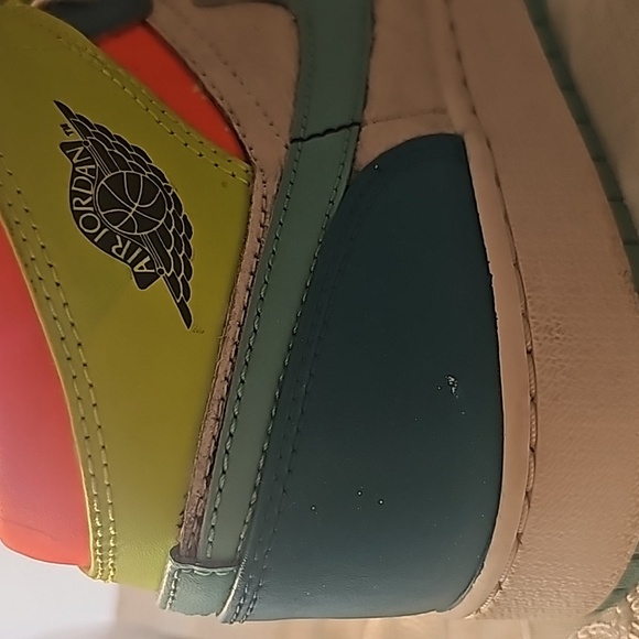 Custom Nike Air Jordan 1 mid size 7Y - Picture 13 of 14